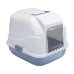 İmac My Cat Filtresiz Kapalı Kedi Tuvaleti Pembe 50x40x40 Cm