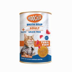 Moochie Et Suyu İçerisinde Ton Balıklı Çorba Yetişkin Kedi Ödülü 135 Ml