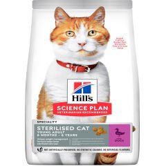 Hills Young Sterilised Ördekli Kısırlaştırılmış Kedi Maması 10 Kg