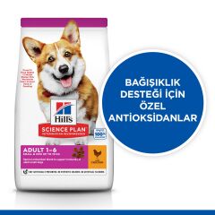 Hill's SCIENCE PLAN Yetişkin Küçük ve Mini Irk Tavuklu Köpek Maması 6 kg