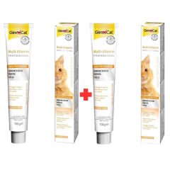 Gimcat Multi Vitamin Paste 12 Vitaminli Kedi Malt Macunu 2x100 Gr