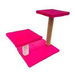 Petzz Kedi Tırmalama Tahtası Pembe 28-42x45x33 Cm