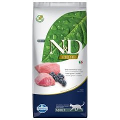 N&D Prime Kuzu Etli Tahılsız Yetişkin Kedi Maması 10 Kg