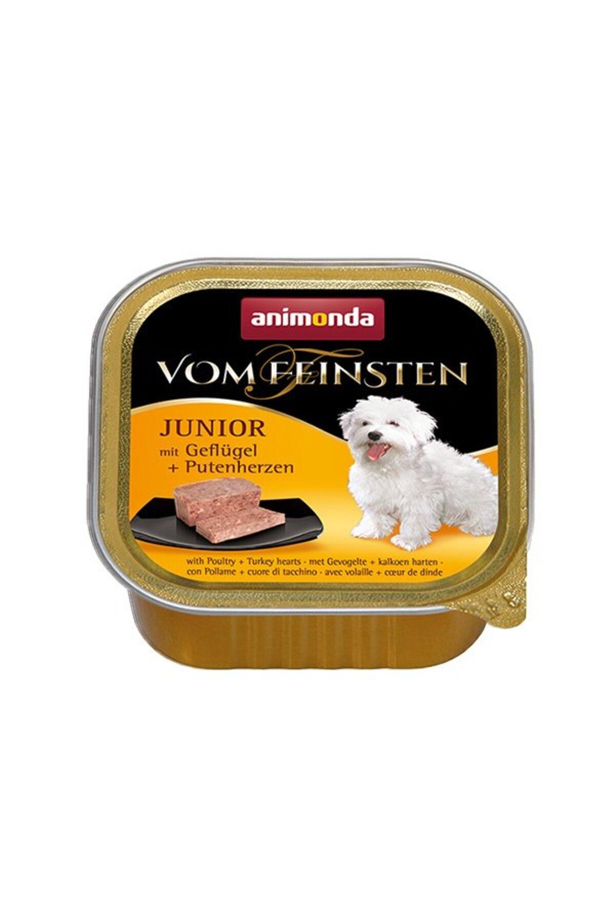 Animonda Vom Feinsten Kümes Hayvanı ve Hindili Yavru Köpek Konservesi 150 gr
