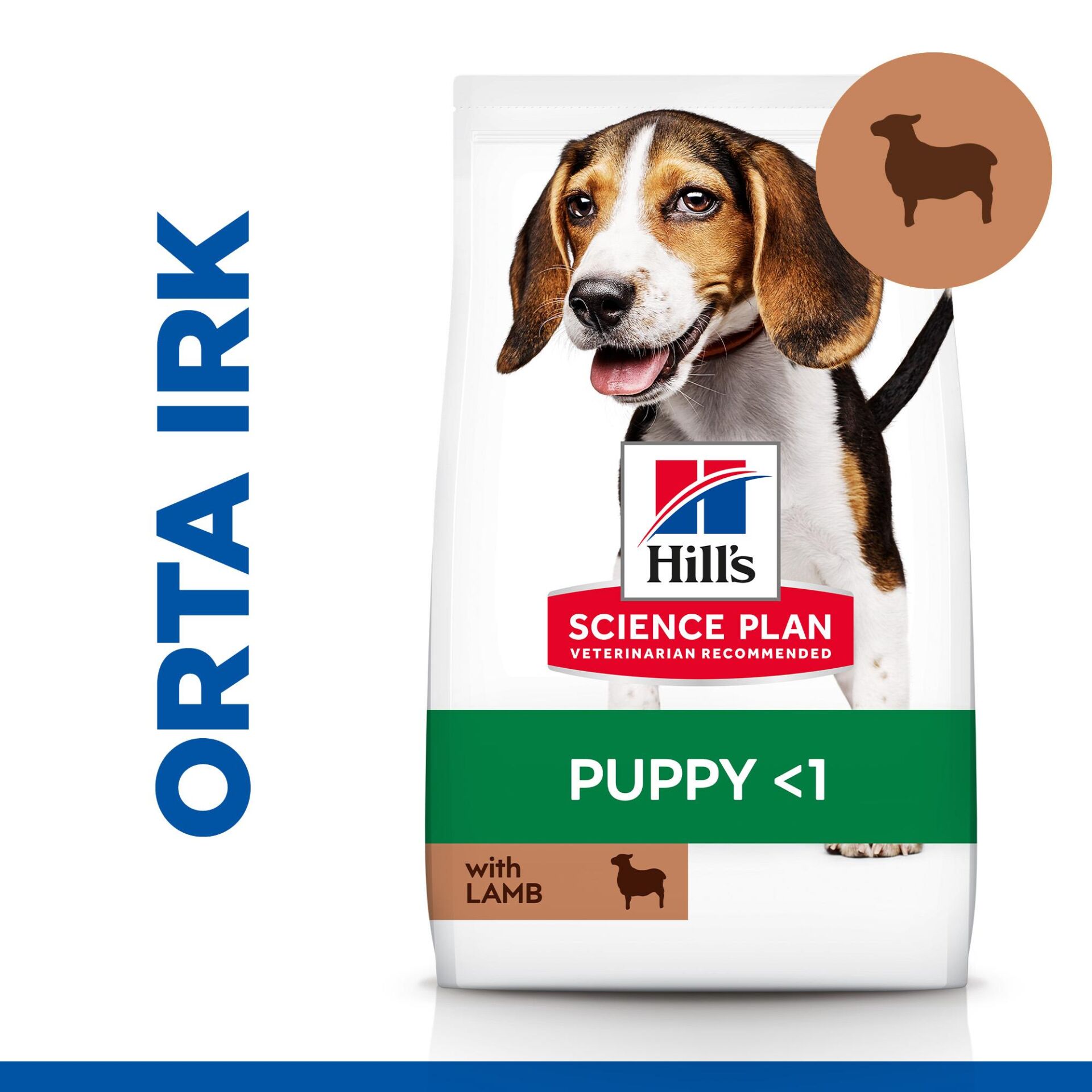 Hill's SCIENCE PLAN Orta Irk Kuzulu ve Pirinçli Yavru Köpek Maması 2,5 kg