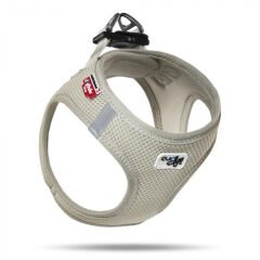 Curli Vest Air-Mesh Köpek Göğüs Tasması Gri Xsmall 35-40 Cm