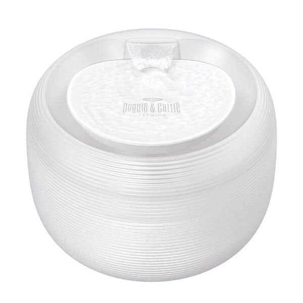 Cattie Kedi ve Köpek Klasik Model Arıtmalı Su Pınarı Beyaz 1 W 2.5 Lt