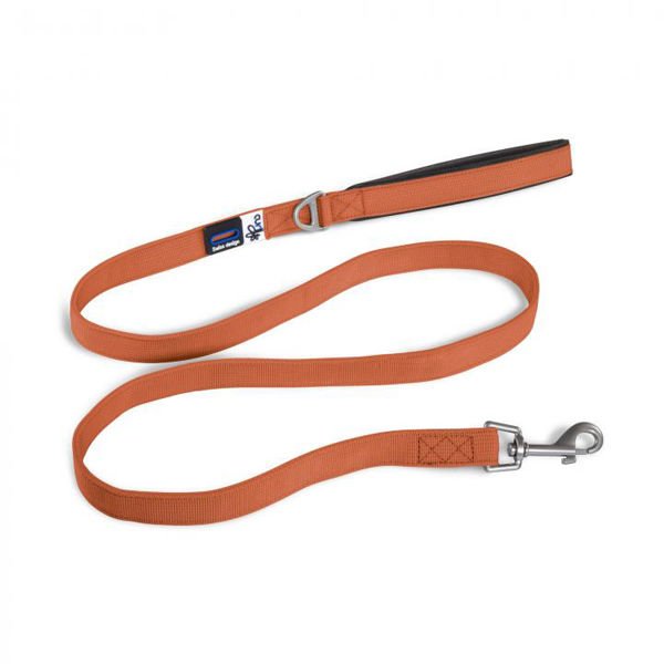 Curli Basic Leash Köpek Gezdirme Tasması Turuncu Medium 1.5x140 Cm