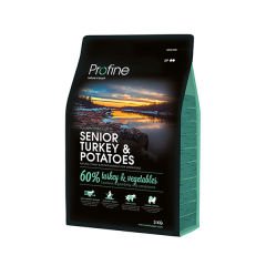 Profine Düşük Tahıllı Senior Hindili Yaşlı Köpek Maması 3 Kg