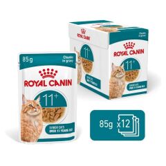 Royal Canin Ageing 11+ Sos İçinde Pouch Yaşlı Kedi Konservesi 85 gr X 12 Adet