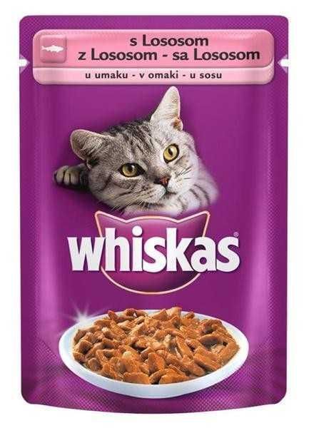 Whiskas Pouch Somonlu Yetişkin Konserve Kedi Maması 100 Gr