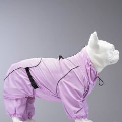 Lindo Dogs Quattro Laika Köpek Yağmurluğu Lila Beden 6