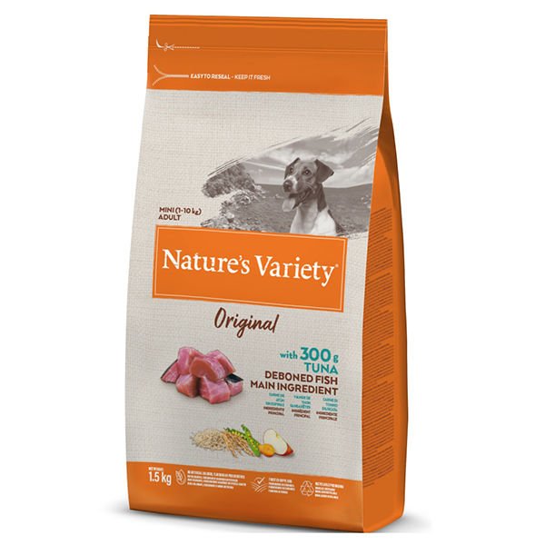 Natures Variety Tuna Balıklı Küçük Irk Yetişkin Köpek Maması 1.5 Kg