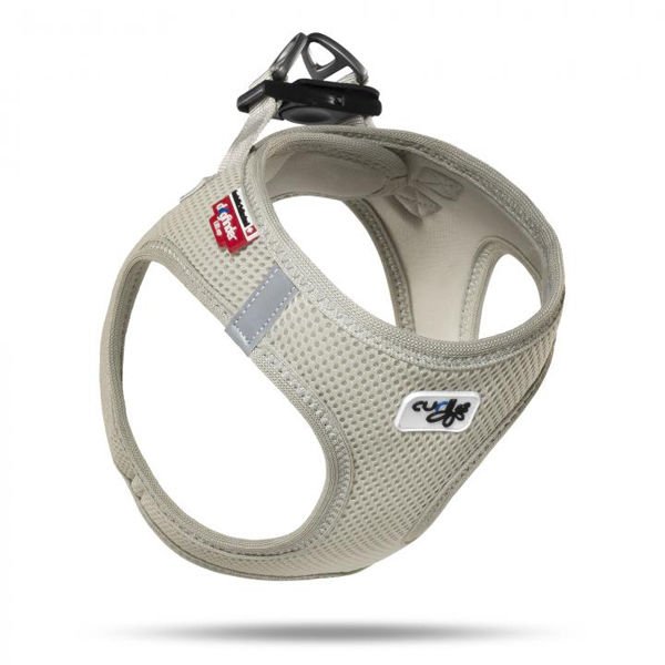 Curli Vest Air-Mesh Köpek Göğüs Tasması Gri Large 50-56 Cm