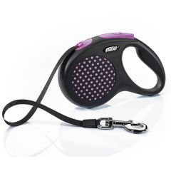 Flexi Desing Şerit Otomatik Gezdirme Tasması (M) 5M Pembe