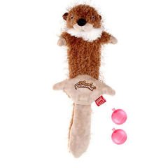 Gigwi Plush Friendz Sesli Öten Sincap Peluş Köpek Oyuncağı Small