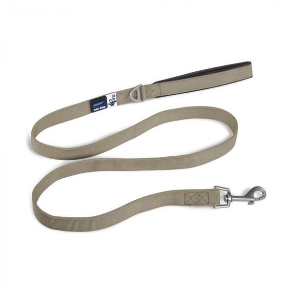 Curli Basic Leash Köpek Gezdirme Amaçlı Tasma Gri Large Boy 2x140 Cm