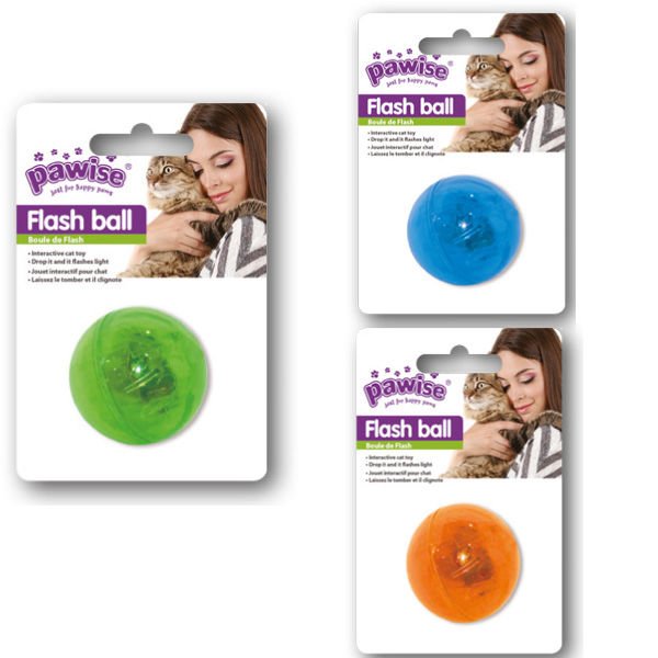 Pawise Işıklı Top Kedi Oyuncağı 4 Cm