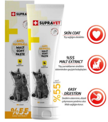 Supravet Anti Hairball Kediler İçin Malt Macun 100 gr