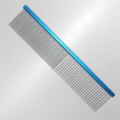 Sgroom Kedi ve Köpek Tarağı Mavi 35x190 Mm