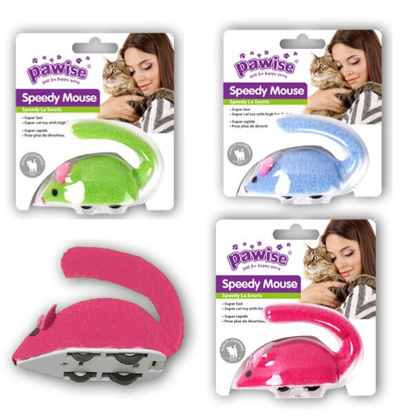 Pawise Kurmalı Fare Kedi Oyuncağı 9x6x4 Cm