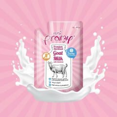 Pramy Kolostrum ve Taurinli Yavru Kediler için Sterilize Keçi Sütü 60 Gr