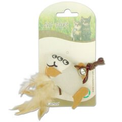 Eastland Tüylü Balık Kedi Oyuncağı 4x7 Cm
