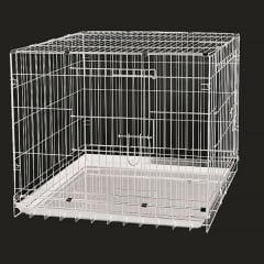 Dayang Metal Köpek Kafesi Beyaz 93x56.5x63.5 Cm