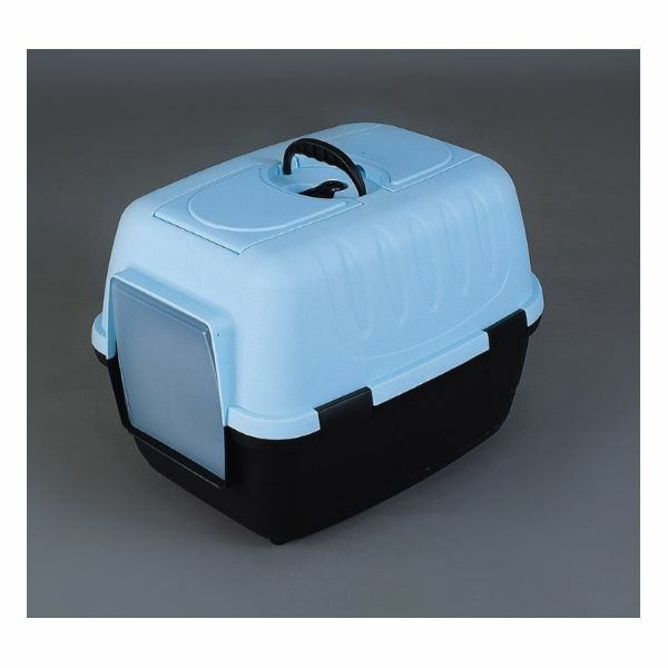 Dayang Kapalı Kedi Tuvalet Mavi 54x38x38.5 Cm