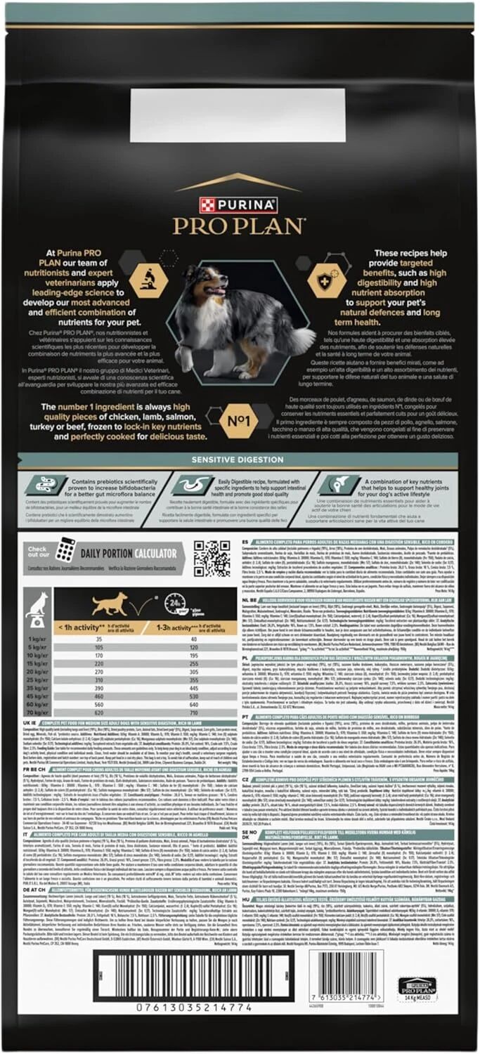 Pro Plan Adult Kuzu Etli Yetişkin Köpek Maması 3 Kg