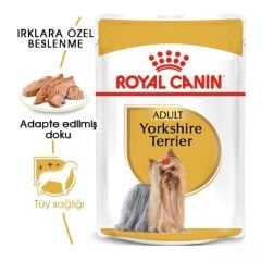 Royal Canin Yorkshire Terrier Pouch Konserve Köpek Maması 1 Adet 85 Gr