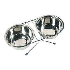 Flamingo Duo Dinner Kedi ve Köpek Mama Kabı 2 Adet 25 Cm