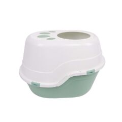 M-Pets Eco Tanta Üstten Girişli Kedi Tuvaleti 63x49x42 Cm Yeşil