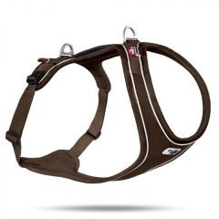 Curli Belka Comfort Harness Köpek Göğüs Tasması Kahverengi Large 70-76x50 Cm