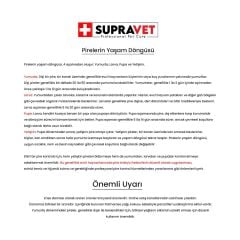 Supravet Orta Irk Köpek Deri ve Tüy Bakım Ense Yağı; Bit Pire Kene Dış Parazit Bitkisel Damla (10-20 kg) 3 ml