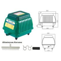 Resun Lp-60 Akvaryum Hava Kompresörü 50W