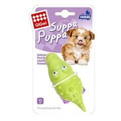 Gigwi Suppa Puppa Timsah Diş Kaşıma Köpek Oyuncağı Mor/Yeşil
