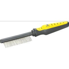 JW Gripsoft Yumuşak Kavramalı Metal Köpek Alt Kürk Tüy Tarağı Medium