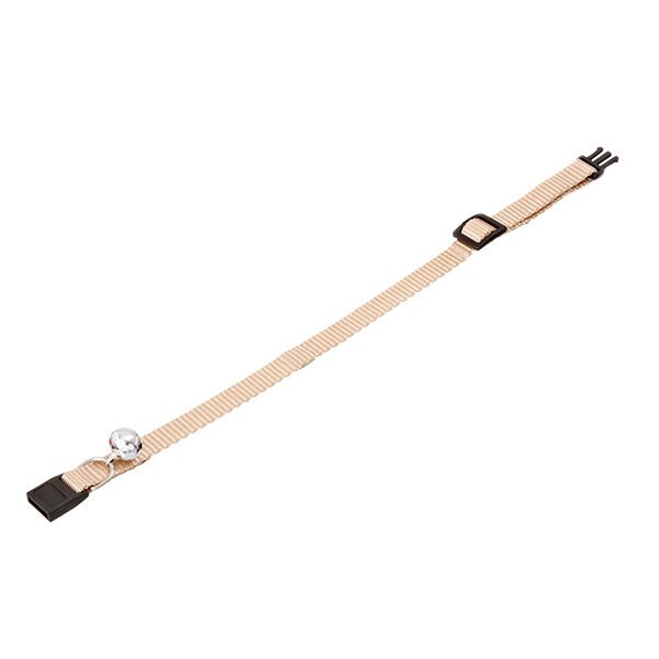 Karlie Çıngıraklı Kedi Boyun Tasması Bej 10 Mm 20-30 Cm
