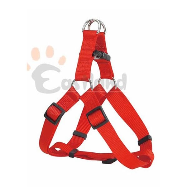 Eastland Dokuma Köpek Göğüs Tasması Kırmızı Medium