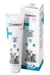 Supravet Calcium Kedi ve Köpekler İçin Kalsiyum Malt Paste 100 gr