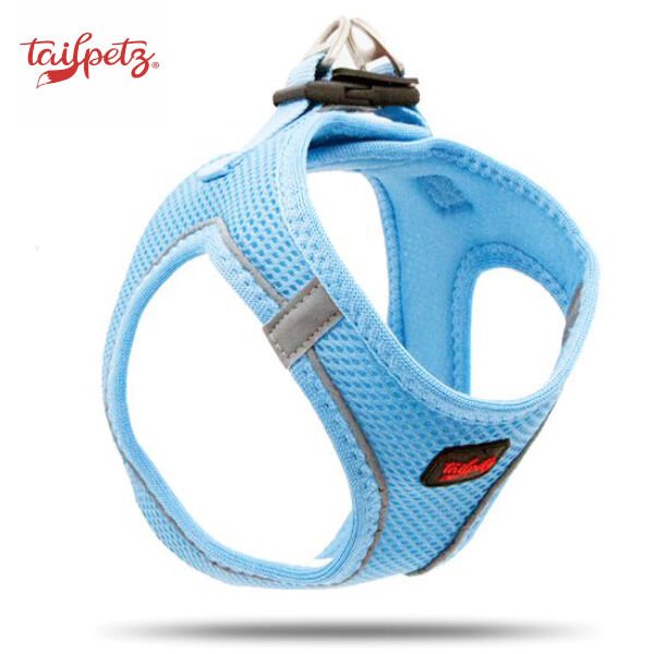 Tailpetz Air-Mesh Harness Köpek Göğüs Tasmaı Mavi XL