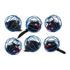 Karlie Top Peluş Fare Kedi Oyuncağı 5 Cm