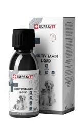 Supravet Multivitamin Sağlıklı Kedi Köpekler İçin Sıvı Damla 100 ml
