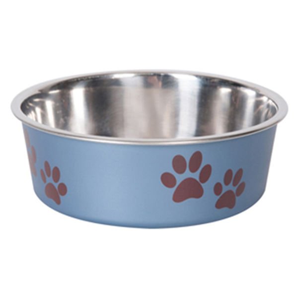 Flamingo Bella Kedi ve Köpek Mama Kabı Mavi 14 Cm