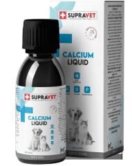 Supravet Calcium Kedi ve Köpek İçin Sıvı Kalsiyum Damla 100 ml