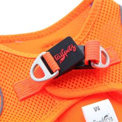 Tailpetz Air-Mesh Harness Köpek Göğüs Tasması Neo Turuncu XL