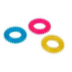 Flamingo Renkli Tırtıklı Halka Köpek Oyuncağı 9 Cm