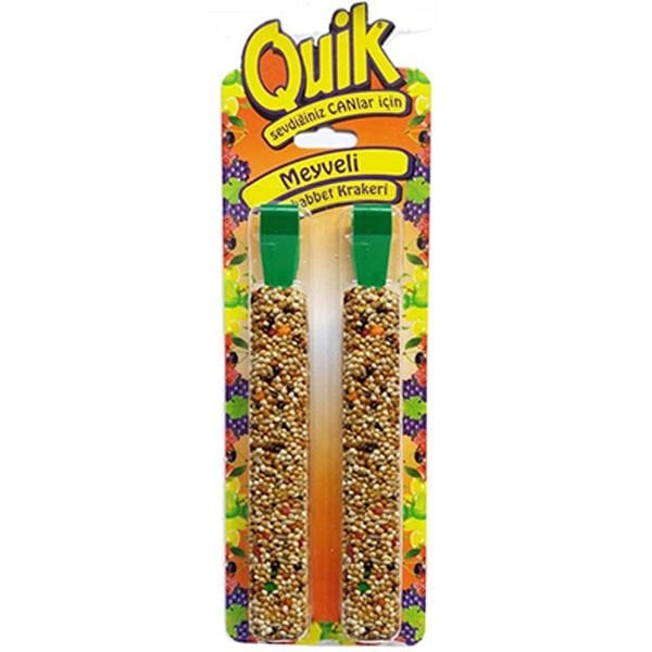 Quik Meyveli Muhabbet Kuşu Krakeri 2 Adet