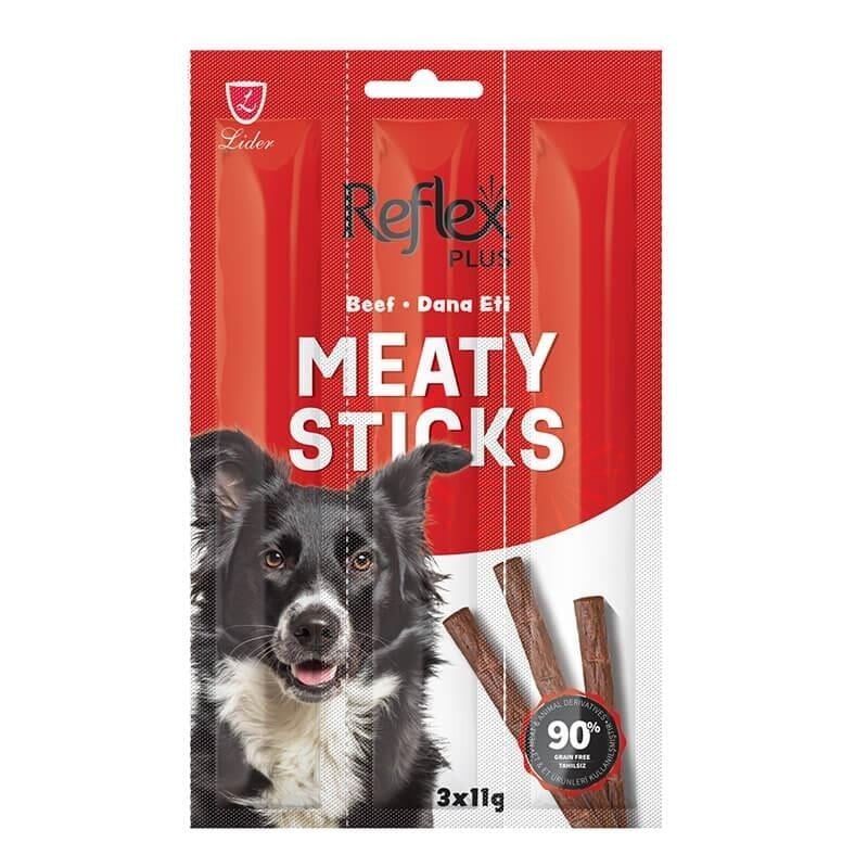 Reflex Biftekli Köpek Ödül Çubuğu 11 Gr 3 Adet